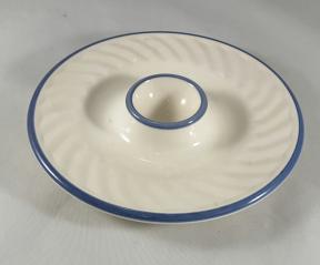 Gmundner Keramik-Becher/Eier Becher Welle